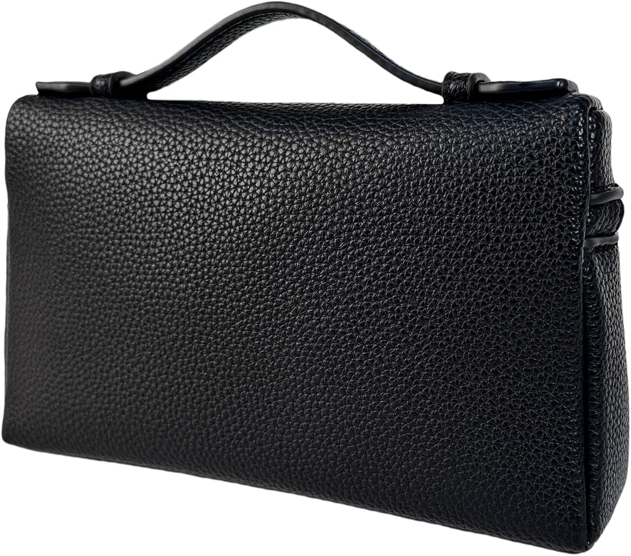 Eiyye Mini Crossbody Bag for Women Leather Box Purse with Top Handle Small Shoulder Bag