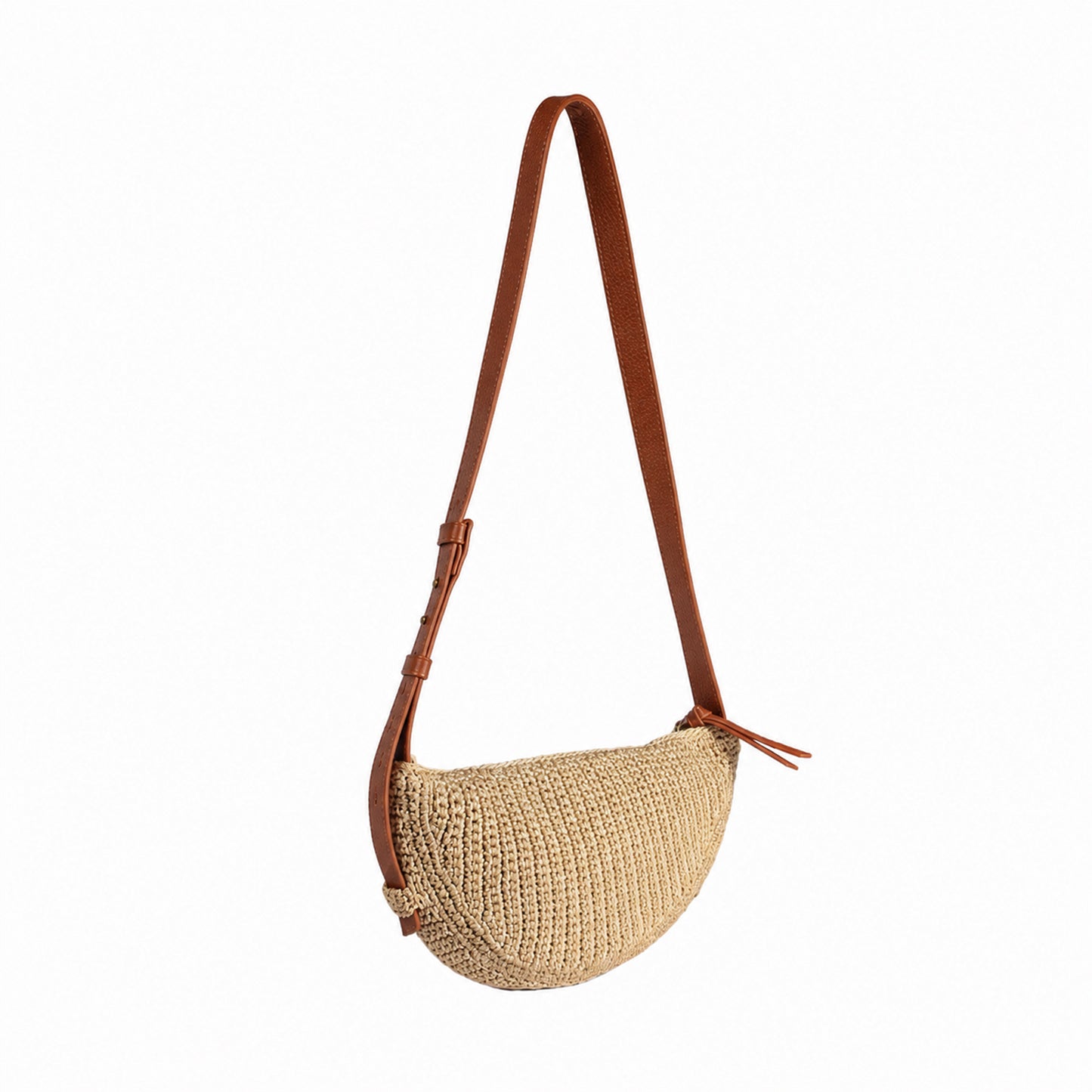 Eiyye Crossbody Bag for Women Hobo Shoulder Purse Boho Woven with Adjustable Strap Casual Summer Travel Beach Bag