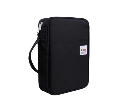 Eiyye Portable Colored Pencil Case Large Capacity Zippered Pencil Holder, Holds 166 Pencils & Gel Pens