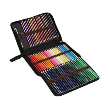 Eiyye Colored Pencil Case Pencil Organizer Holds 72 Pencils Large Capacity Zippered Pencil Holder for Colored Pencils