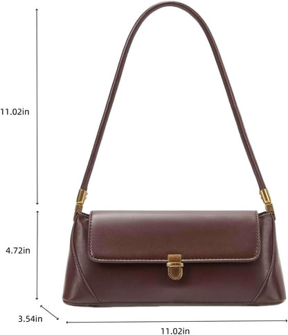 Eiyye Shoulder Bags Black Purse Women’s Small Purses Vintage Leather Handbag Small Hobo Tote Clutch Purse