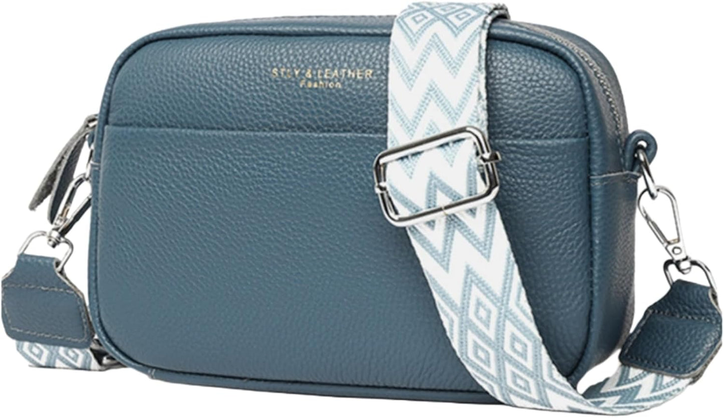 Eiyye Small Crossbody Bag for Women Shoulder Purse Leather Handbag for Casual, Travel & Everyday Use