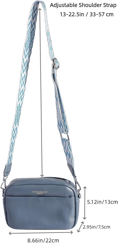 Eiyye Small Crossbody Bag for Women Shoulder Purse Leather Handbag for Casual, Travel & Everyday Use