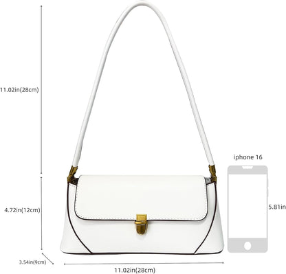 Eiyye Shoulder Bags Black Purse Women’s Small Purses Vintage Leather Handbag Small Hobo Tote Clutch Purse