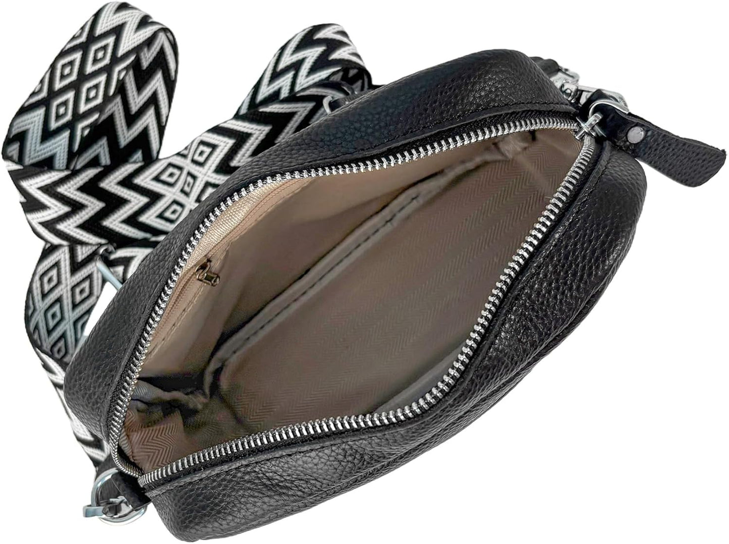 Eiyye Small Crossbody Bag for Women Shoulder Purse Leather Handbag for Casual, Travel & Everyday Use