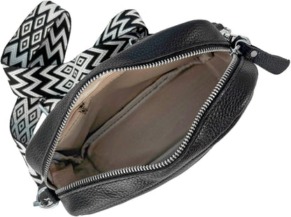 Eiyye Small Crossbody Bag for Women Shoulder Purse Leather Handbag for Casual, Travel & Everyday Use