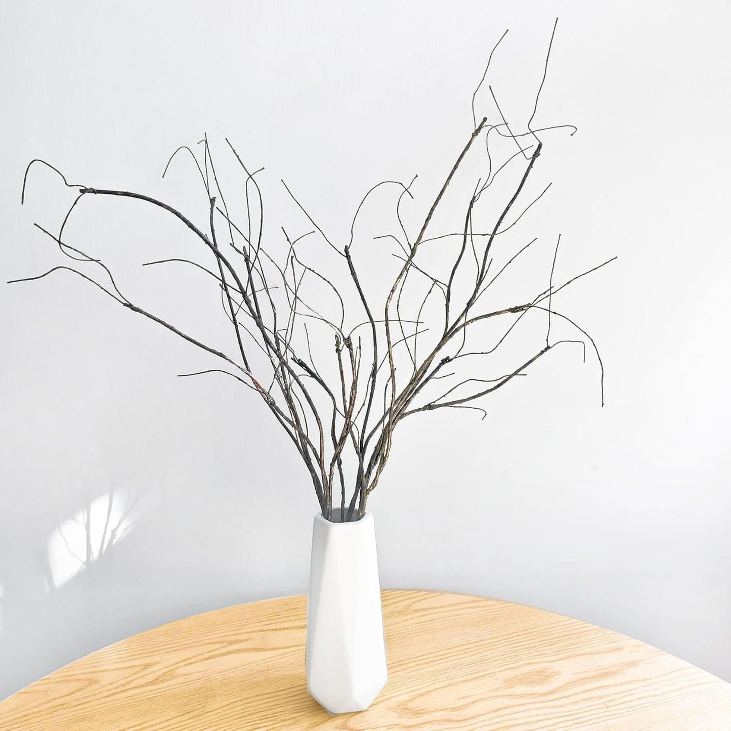 Eiyye Artificial Curly Willow Branches (Set of 5) – 28.74" Bendable Faux Twigs for Vases & Floral Arrangements