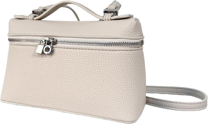 Eiyye Mini Crossbody Bag for Women Leather Box Purse with Top Handle Small Shoulder Bag