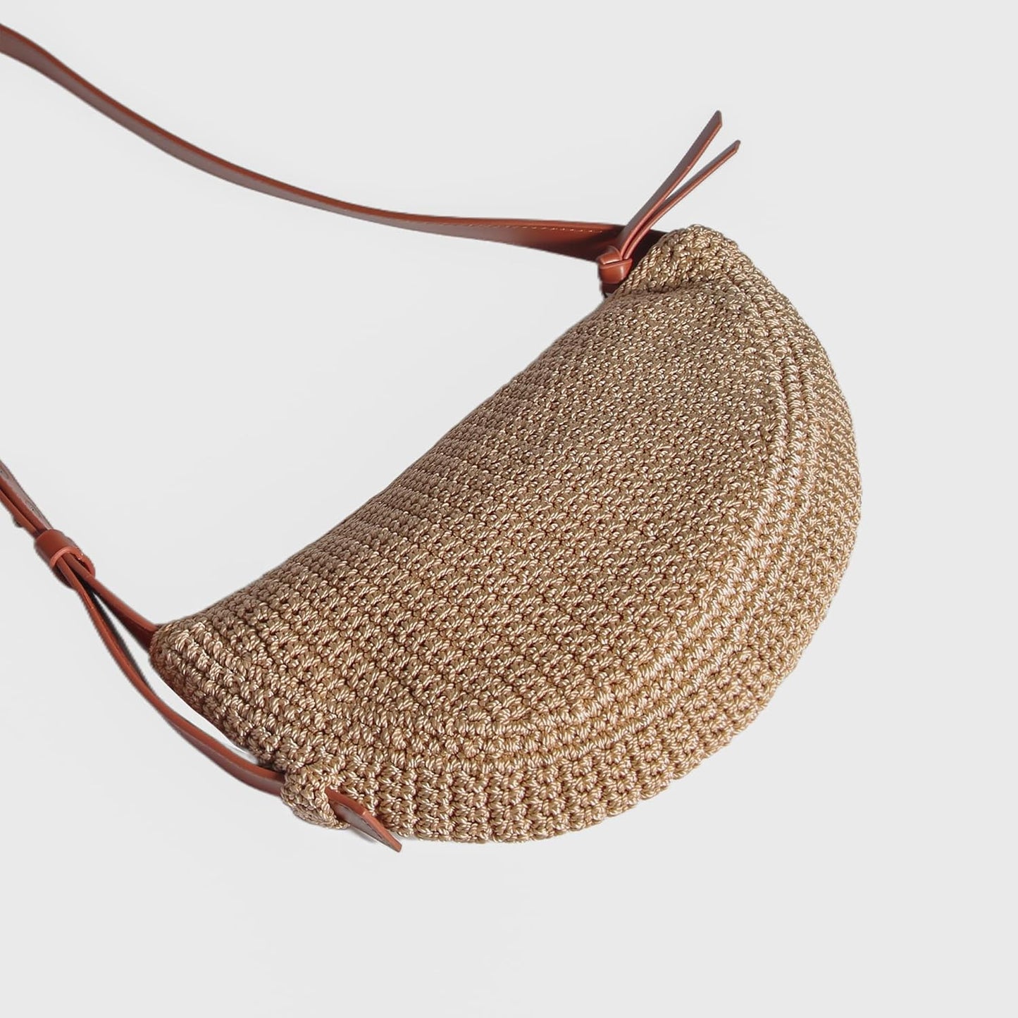 Eiyye Crossbody Bag for Women Hobo Shoulder Purse Boho Woven with Adjustable Strap Casual Summer Travel Beach Bag