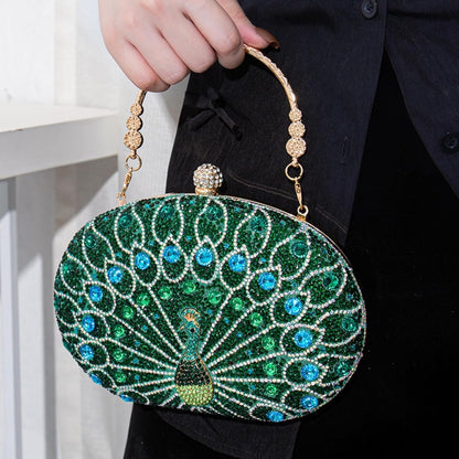 Eiyye Rhinestone Evening Bag Clutch Purse Women Handbag Crossbody for Wedding Party