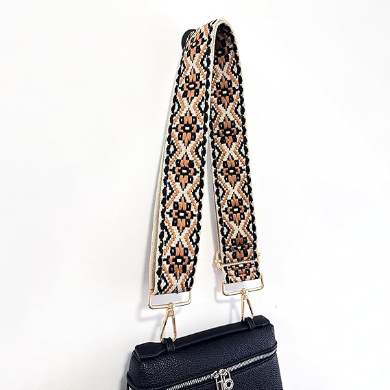 Eiyye Purse Strap Adjustable Wide Replacement Strap for Bags Boho Guitar Strap for Crossbody Bag Tote Handbag