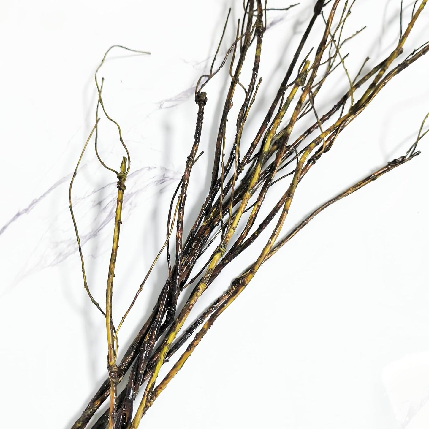 Eiyye Artificial Curly Willow Branches (Set of 5) – 28.74" Bendable Faux Twigs for Vases & Floral Arrangements
