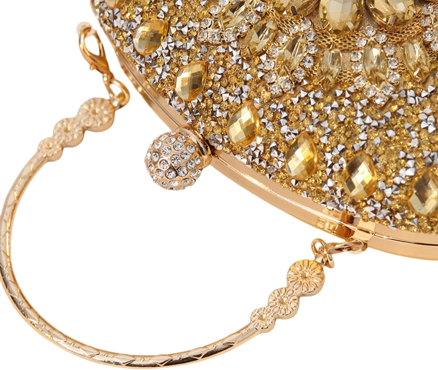 Eiyye Rhinestone Evening Bag Clutch Purse Women Handbag Crossbody for Wedding Party