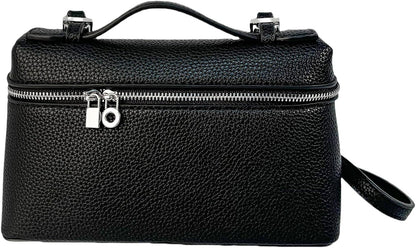 Eiyye Mini Crossbody Bag for Women Leather Box Purse with Top Handle Small Shoulder Bag