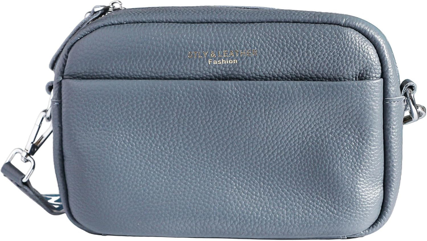 Eiyye Small Crossbody Bag for Women Shoulder Purse Leather Handbag for Casual, Travel & Everyday Use