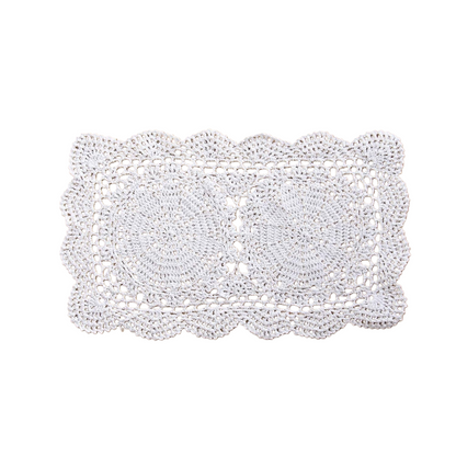 handmade cotton crochet doilies