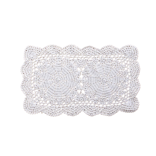 handmade cotton crochet doilies