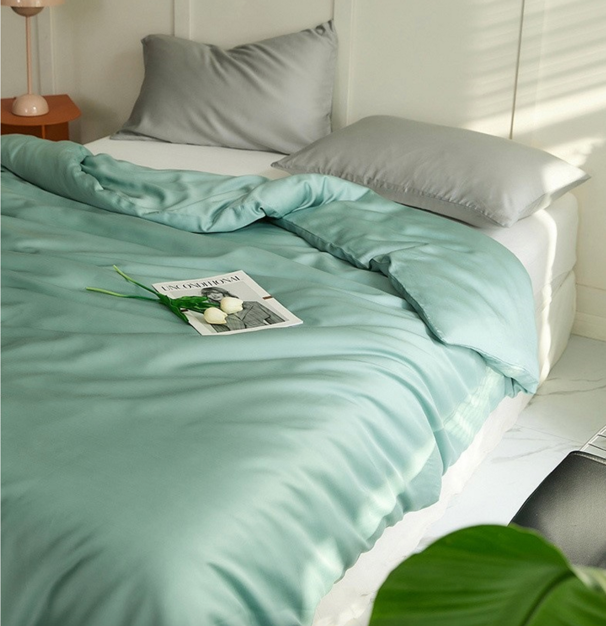 Eiyye Green  Bedding Set Creating a Modern and Comfortable Bedroom Space