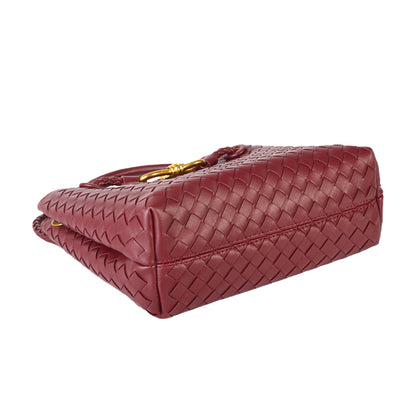 Eiyye Woven Tote Bag for Women – PU Leather Shoulder Crossbody Purse