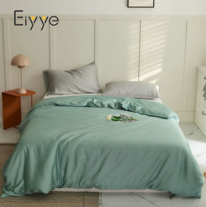Eiyye Luxury Bedding Set - Silky Smooth & Cooling for Summer ( 4-Piece Bedding Set)