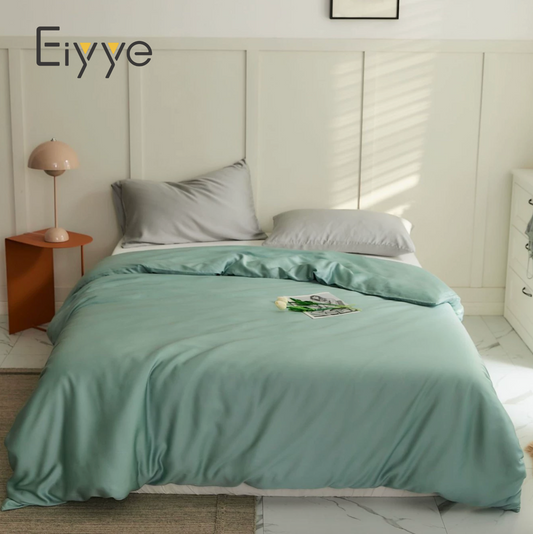 Eiyye Luxury Bedding Set - Silky Smooth & Cooling for Summer ( 4-Piece Bedding Set)