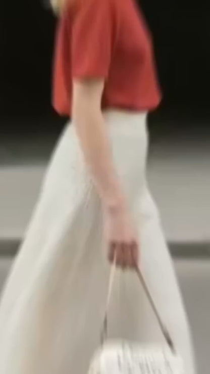 Eiyye Boho Crochet Backpack – Handmade Cotton Rope Rucksack with Drawstring & Flap (Adjustable Straps)