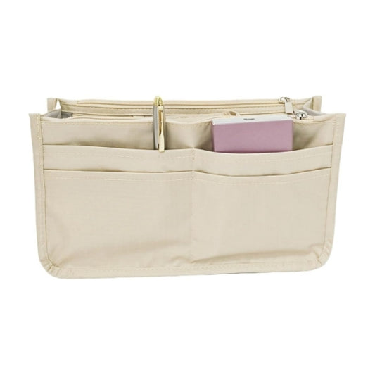 Eiyye 13-Pocket Purse Organizer Tote Bag Insert with Zipper Large Capacity Bag Organizer for Handbags Nylon Tote Insert for Women